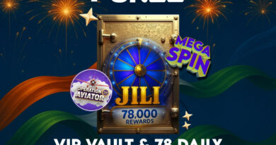 Fun88 VIP Vault with JILI Slot Spins, Operation Aviator, and 78,000 rewards against a festive Indian Independence Day theme