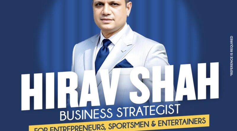 Why Entrepreneurs, Sportsmen, and Entertainers Across the USA Are Turning to Business Strategist Hirav Shah During His Transformative US Tour