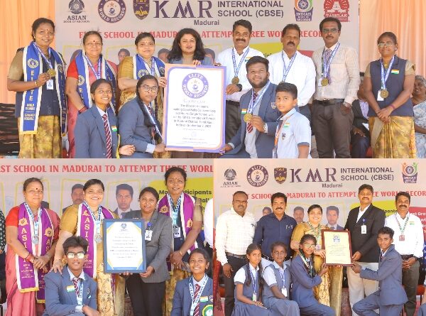 #KMRInternationalSchool #EliteWorldRecords #AsianBookOfRecords #IndianBookOfRecords #TamilanBookOfRecords #GreenRevolution #SustainabilityInEducation #WorldRecordAchievement #MaduraiPride #I