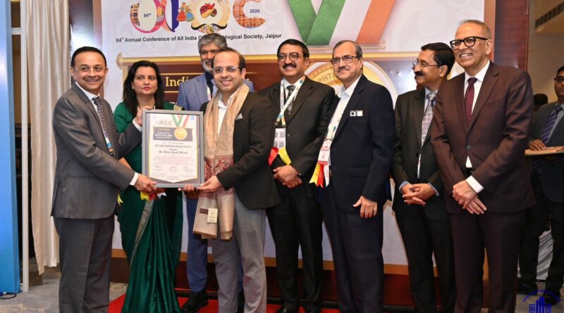 Lucknow’s Dr. Diva Kant Misra Honoured with “International Hero of Ophthalmology” Award at AIOC 2026, Jaipur Lucknow’s Dr. Diva Kant Misra Honoured with “International Hero of Ophthalmology” Award at AIOC 2026, Jaipur