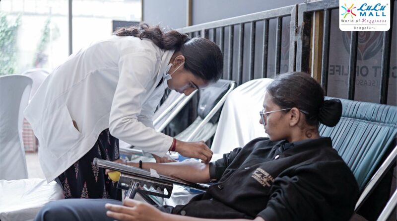 Lulu Mall and Msquare Groups hosted one of its kind blood donations drive themed “Gift of Life”