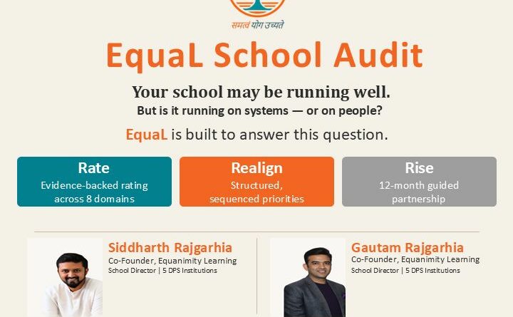 Equanimity Learning Unveils ‘EquaL’: A Structured School Audit Framework Built for Sustainable Growth