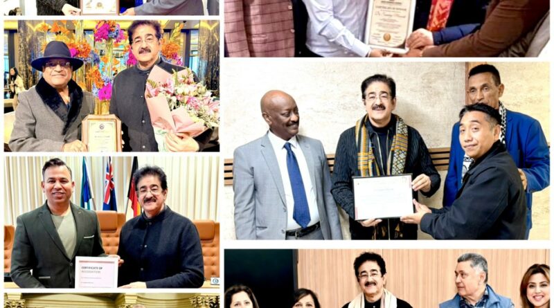 Dr. Sandeep Marwah Receives Seven International Honors Across Australia in Seven Days