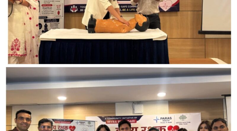 “A Young Changemaker’s Vision” for Emergency Preparedness in Every Community Myra Bhandari Launches ‘Hriday Rakshak Abhiyaan’
