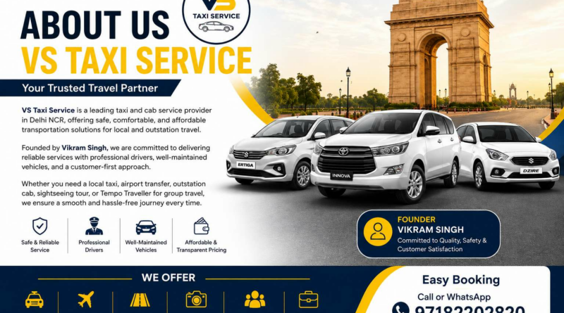 Taxi Service in Delhi: Safe, Reliable, and On-Time Travel Across the City