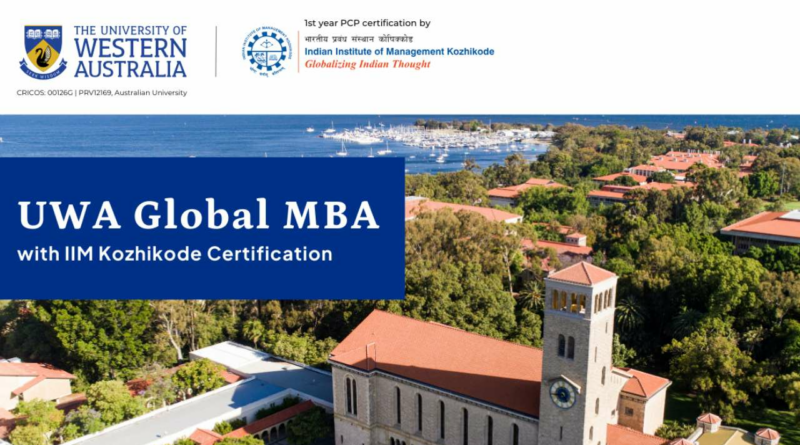 Careers are no longer linear. UWA’s global MBA with IIMK Certificate is helping managers step into the global market.