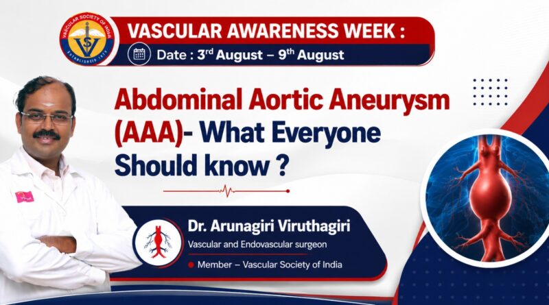 Abdominal Aortic Aneurysm (AAA)- What Everyone Should know ? Abdominal Aortic Aneurysm (AAA)- What Everyone Should know ?