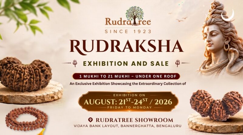 Rare Rudraksha Exhibition and sale to Showcase 1 Mukhi to 21 Mukhi Rudrakshas in Bengaluru