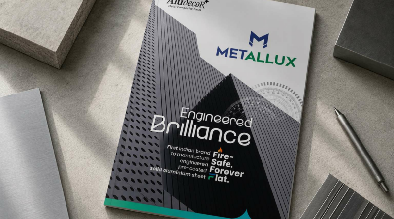 ALUDECOR LAUNCHES METALLUX, ITS ENGINEERED PRE-COATED SOLID ALUMINIUM SHEET