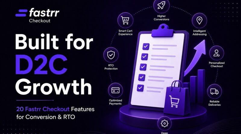 Fastrr Checkout Helps D2C Brands Tackle Conversion, RTO Challenges