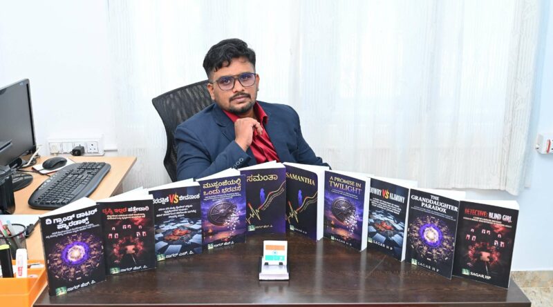 Meet SAGAR H P , Being Businessman from VIT Vellore to AUTHOR of 10 bilingual novels