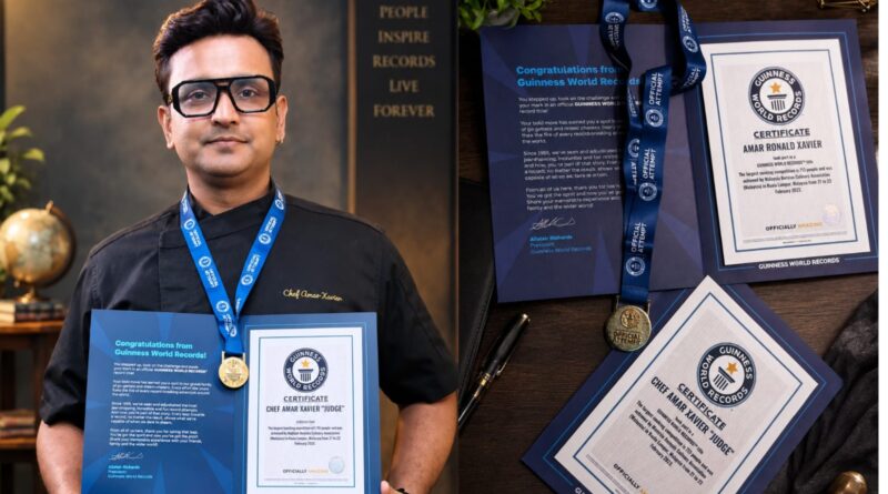 Chef Amar Ronald Xavier Adds Two Global Culinary Milestones to His Growing Record of Achievement