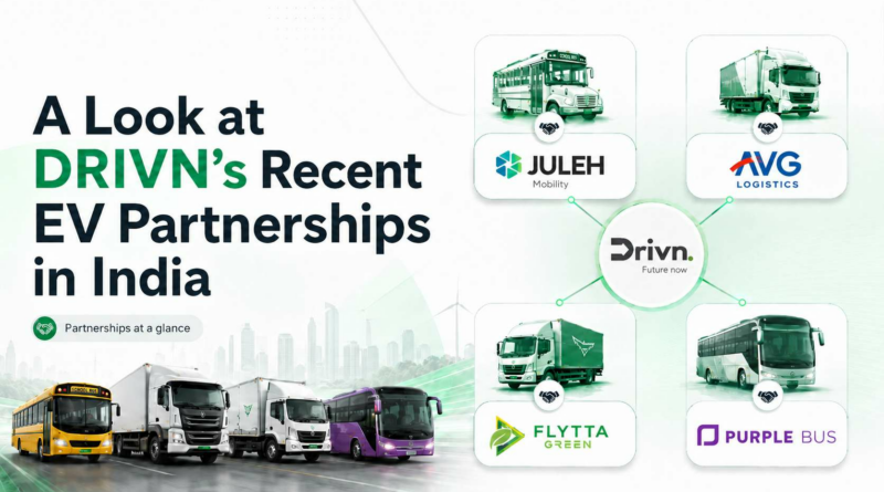 A Look at DRIVN’s Recent EV Partnerships in India