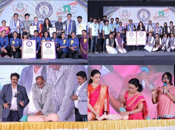 #EliteWorldRecords #IMACoimbatore #IMA #SnsInstitutions #BLS #ChildSafety #WorldRecord