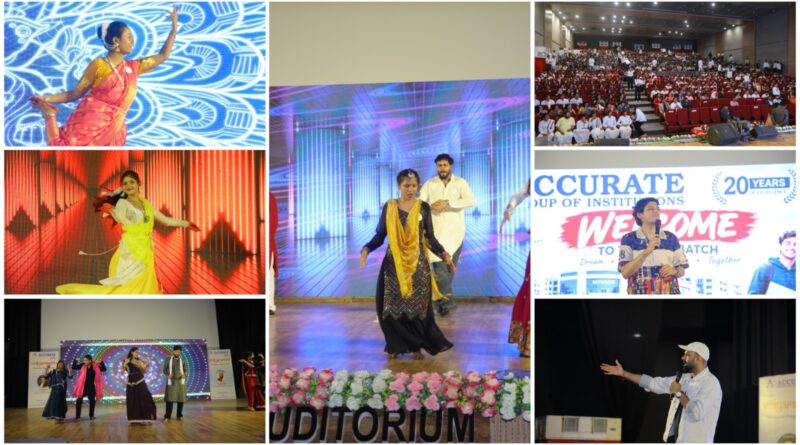 Accurate Group welcomes new students with ‘Vidyarambh’ Orientation Program 2026 Accurate Group welcomes new students with ‘Vidyarambh’ Orientation Program 2026