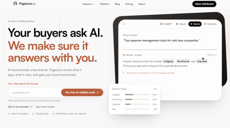 PageLens Brings AI Search Visibility and Optimization Into One Platform