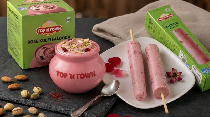 Top ‘N Town Brings India’s Timeless Rose Kulfi to a New Generation