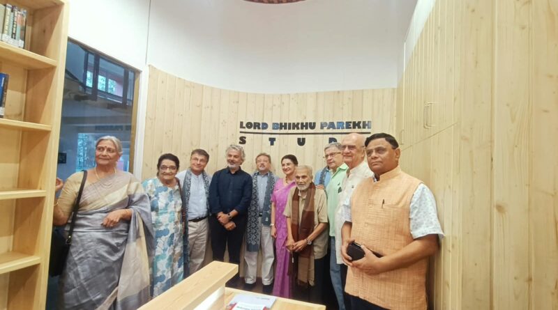 Navrachana University Inaugurates the “Lord Bhikhu Parekh Study” at NUV Library