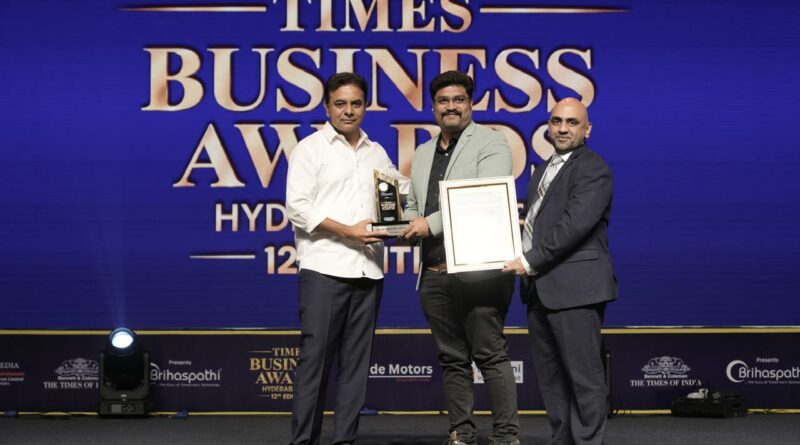 Eeshanya Infraa Honored as ‘Iconic – Real Estate Developer’ at Times Business Awards 2026