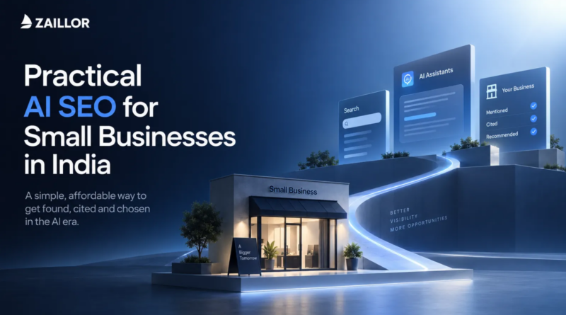 Zaillor launches an AI SEO implementation programme for small businesses at ₹3,999 per month