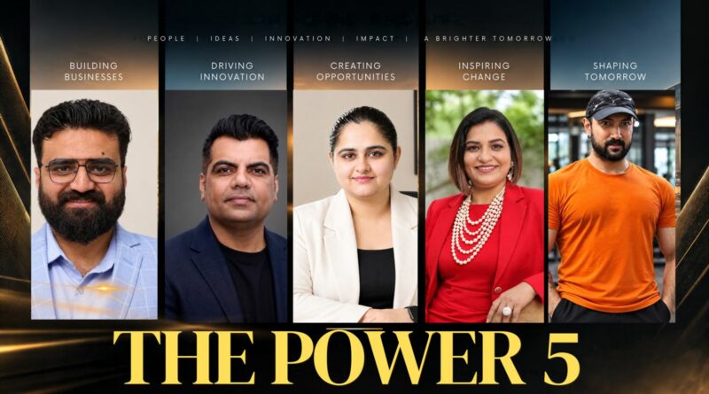 “The Power 5 – Five Forces Shaping Tomorrow”
