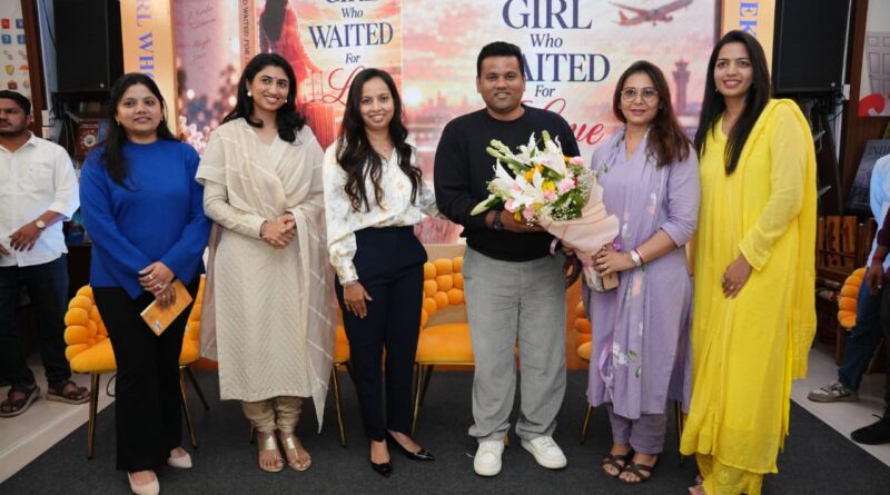 Abhishek Vichare’s ‘The Girl Who Waited for Love’ Book Launch Held with Great Enthusiasm