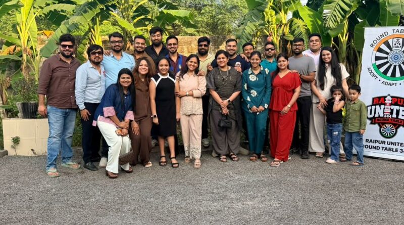 Raipur United Round Table 344 Plants 100 Trees in Area 3 Drive; Tablers and Twinklers Join Hands for a Greener Tomorrow