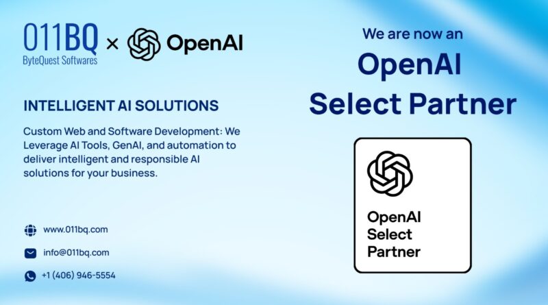 ByteQuest Software (011BQ) Named an OpenAI Select Partner