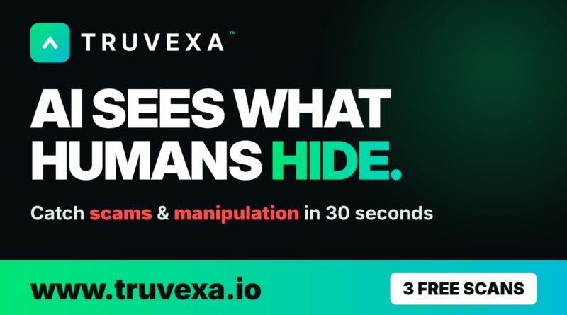 TRUVEXA™ Launches AI Behavioral Intelligence Platform to Help Indians Spot Scams, Manipulation and Digital Fraud Before They Pay the Price