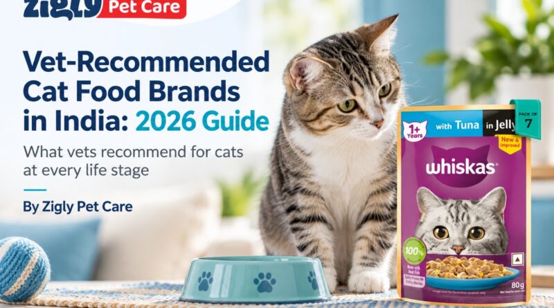 Vet-Recommended Cat Food Brands in India: The 2026 Guide by Zigly Pet Care