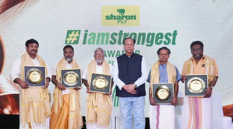 SharonPly Honours 5 Masters of Woodcraft at 7th #iamstrongest Awards