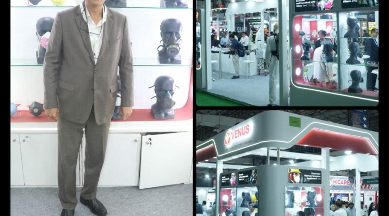 VENUS Safety Highlights Advanced PPE and Respiratory Protection Solutions at OSH India 2026